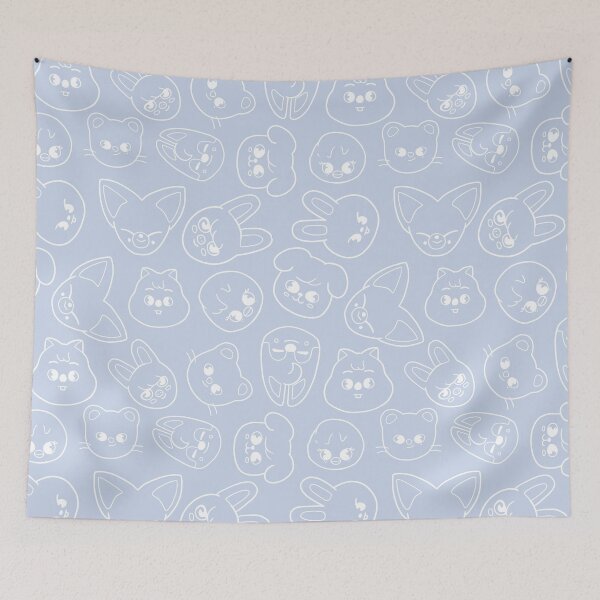 Item preview, STRAY KIDS (SKZOO) ALL MEMBER simple and minimalistic Pattern  designed and sold by LilMissRandom17.