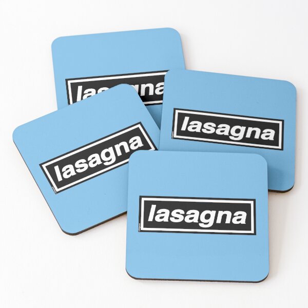 Item preview, Lasagna (Digsy's Dinner) [US Spelling] (Original) OASIS x Phigment Band Tribute - MADE IN THE 90s designed and sold by phigment-art.