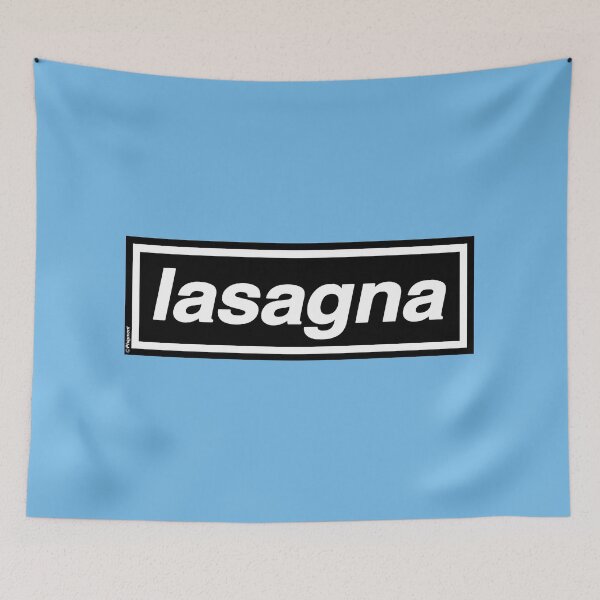 Item preview, Lasagna (Digsy's Dinner) [US Spelling] (Original) OASIS x Phigment Band Tribute - MADE IN THE 90s designed and sold by phigment-art.