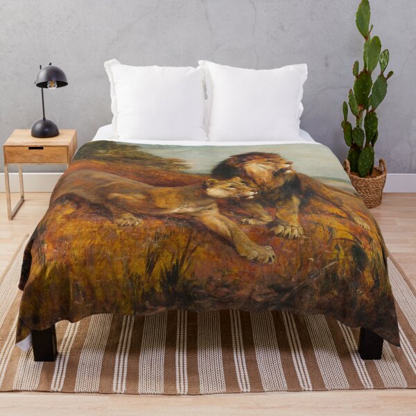 Item preview, Auf_der_Lauer by Paul Meyerheim - Vintage Art designed and sold by RickE.