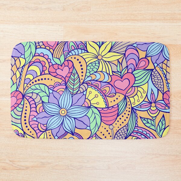 Item preview, Pastel Colored Floral Patterns designed and sold by Ala Muk.