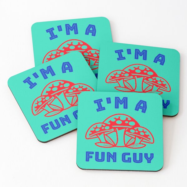Item preview, I'm a Fun Guy - Fungi Mushroom (Red) designed and sold by Quirkdom.
