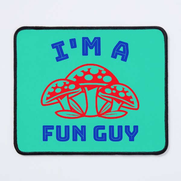 Item preview, I'm a Fun Guy - Fungi Mushroom (Red) designed and sold by Quirkdom.
