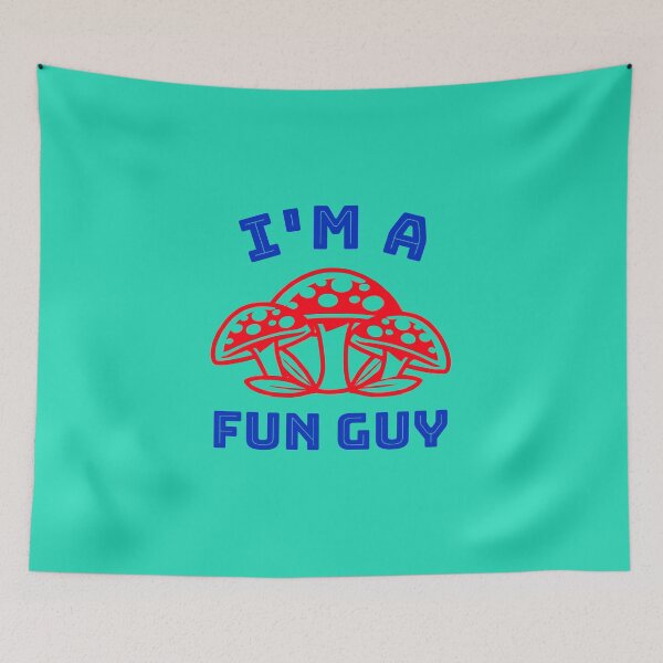 Item preview, I'm a Fun Guy - Fungi Mushroom (Red) designed and sold by Quirkdom.