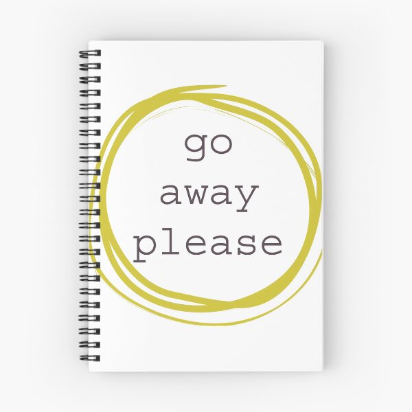 Item preview, Go Away Please designed and sold by crayonista.