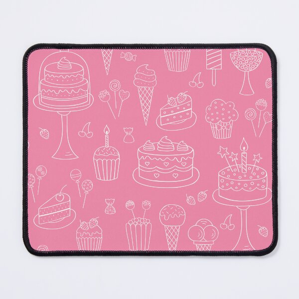 Item preview, Hot Pink Dessert Print designed and sold by newburyboutique.