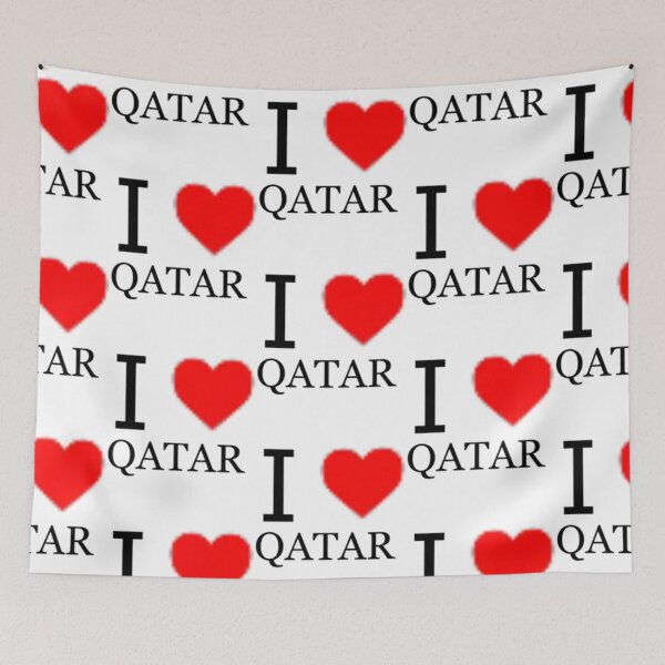 Item preview, I love Qatar    designed and sold by danrichardsArt.
