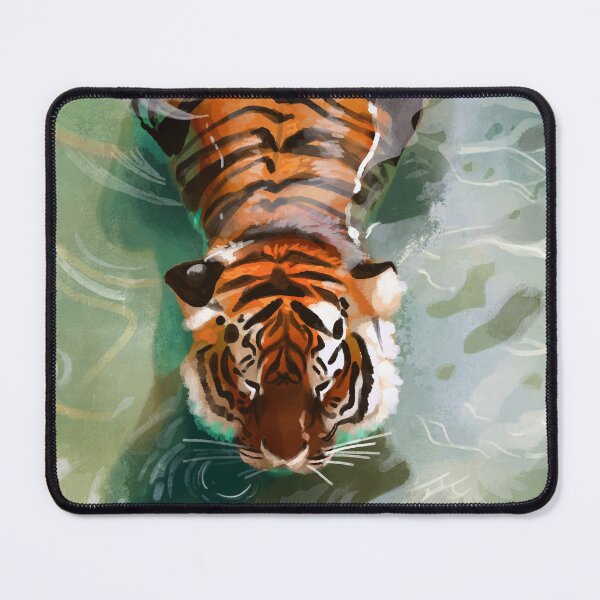 Item preview, Tiger in water  designed and sold by Ainhoa Abad.