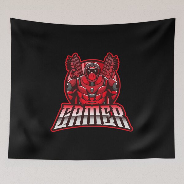 Item preview, Gamer with Powerful Shooter designed and sold by PRIVARSHU.