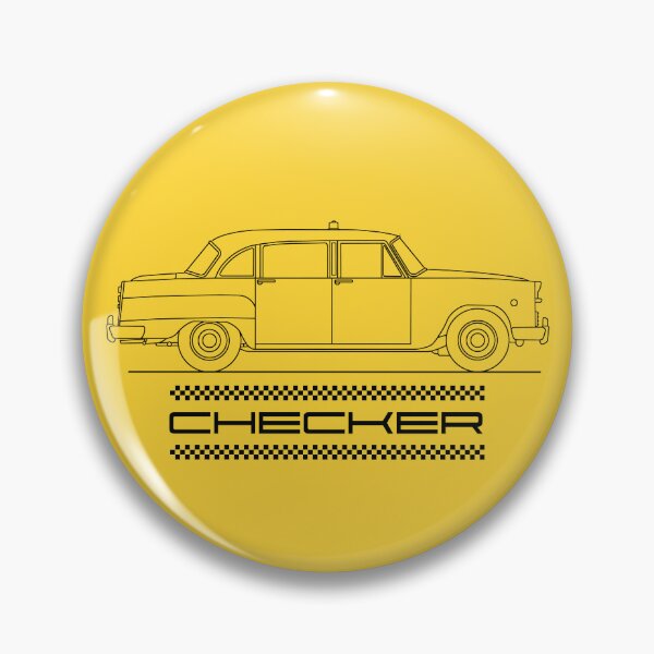 Item preview, The Checker Taxicab Blueprint designed and sold by rogue-design.