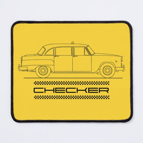 Item preview, The Checker Taxicab Blueprint designed and sold by rogue-design.