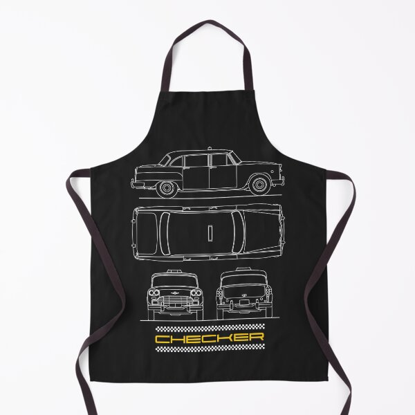 Item preview, The Checker Taxicab Blueprint designed and sold by rogue-design.