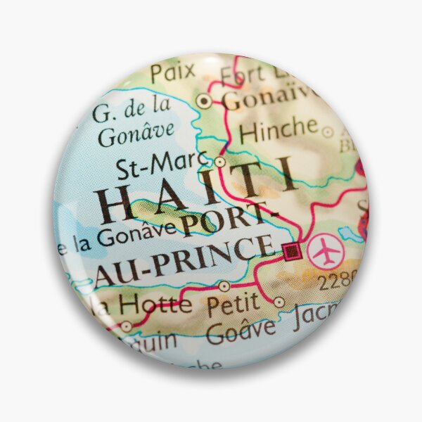 Item preview,  Haiti Map designed and sold by VULTUREVIBES.