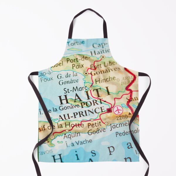 Item preview,  Haiti Map designed and sold by VULTUREVIBES.