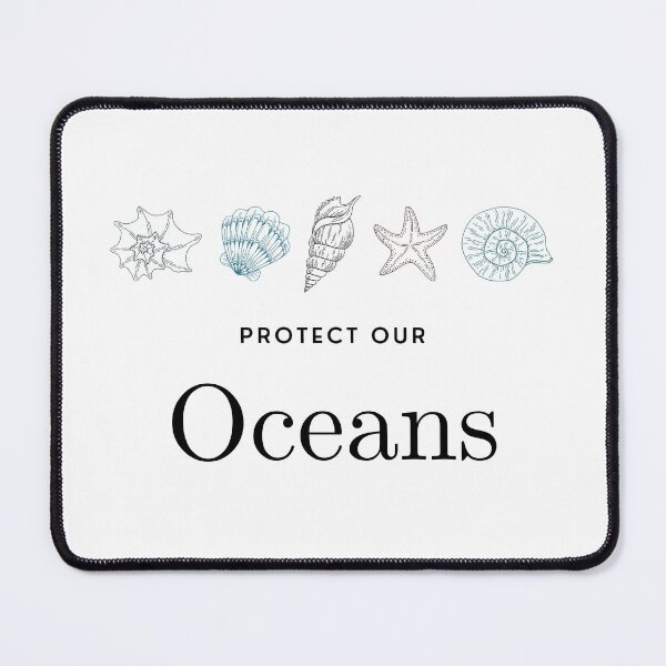 Item preview, Protect our oceans - sea shells designed and sold by ApparelFactory.