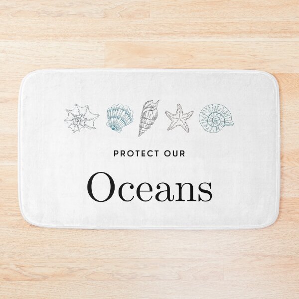 Item preview, Protect our oceans - sea shells designed and sold by ApparelFactory.