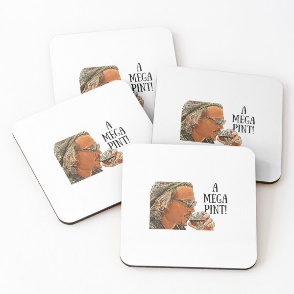 Item preview, A Mega Pint and Justice For Johnny Funny  designed and sold by slimeofmusic.