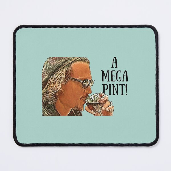 Item preview, A Mega Pint and Justice For Johnny Funny designed and sold by slimeofmusic.