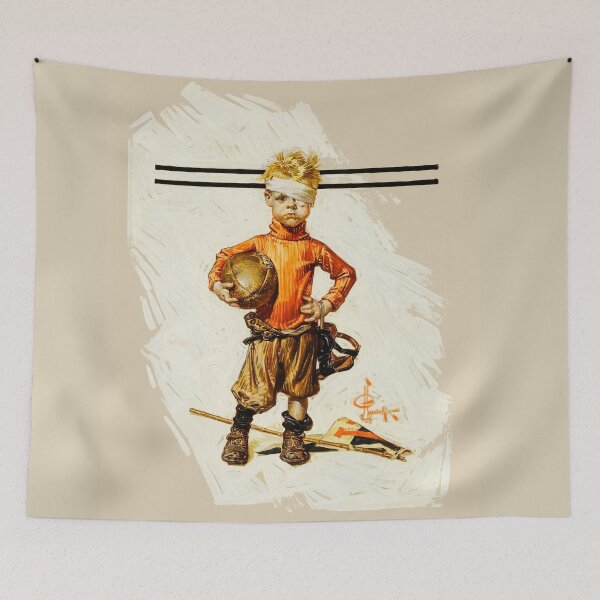 Item preview, Football Hero, The Saturday Evening Post cover, 1914 by Joseph Christian Leyendecker designed and sold by TeeARTHY.