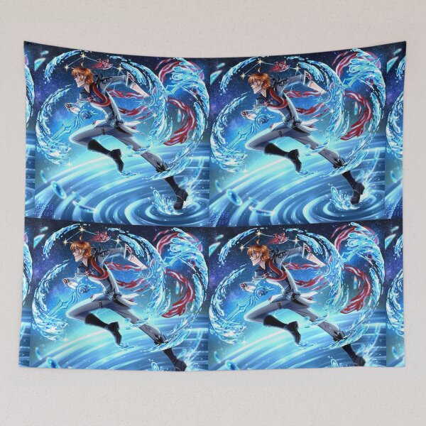 Item preview, Genshin - Tartaglia (Childe) Riptide designed and sold by AlyssaFoxah.
