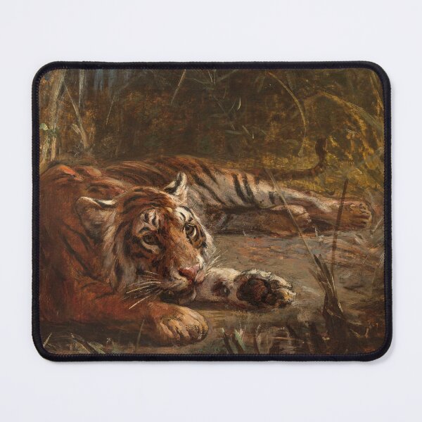 Artikelvorschau, Tiger von Paul Meyerheim - Vintage Kunst entworfen und verkauft von RickE.