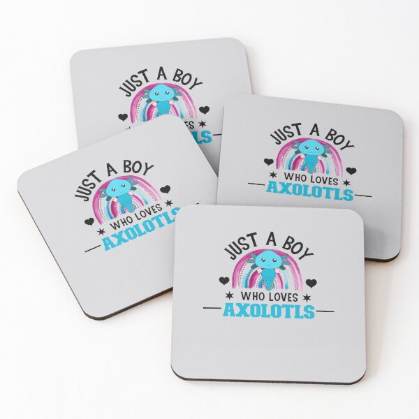 Item preview, Just a BOY who Loves Axolotls, Axlolt, My Spirit Animal is an Axolotl designed and sold by DiensDesign.