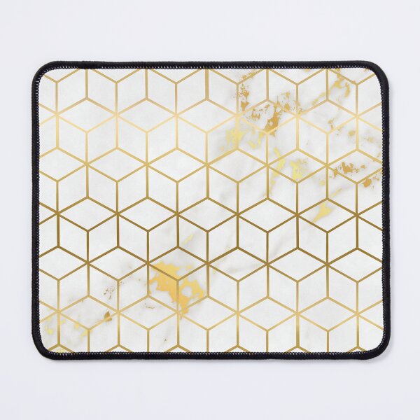 Item preview, MARBLE GOLD WHITE CUBE designed and sold by lukas69graphic.
