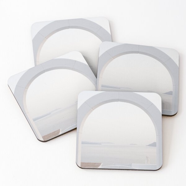 Item preview, Santorini Oia Gate #5 #minimal #wall #art  designed and sold by Anita's & Bella's Art.