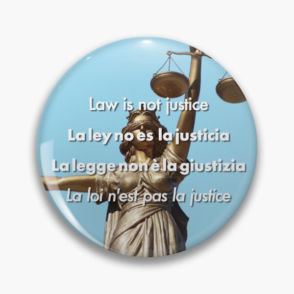 Item preview, Law is not justice designed and sold by profealiceinfo.