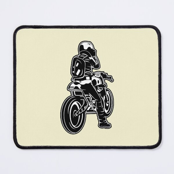 Item preview, Cafe Racer motorcycle 02_black white designed and sold by RollOn.