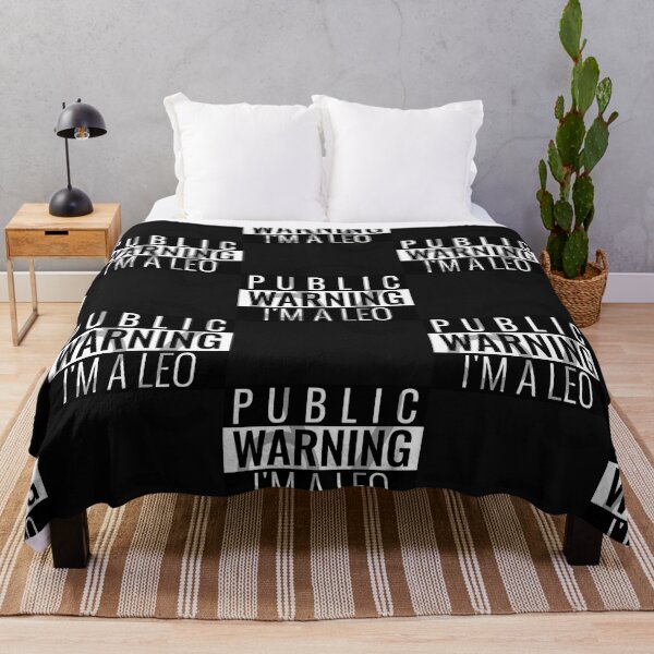 Item preview, Leo - Public Warning Zodiac Design Essential T-Shirt designed and sold by JuergenBinde.