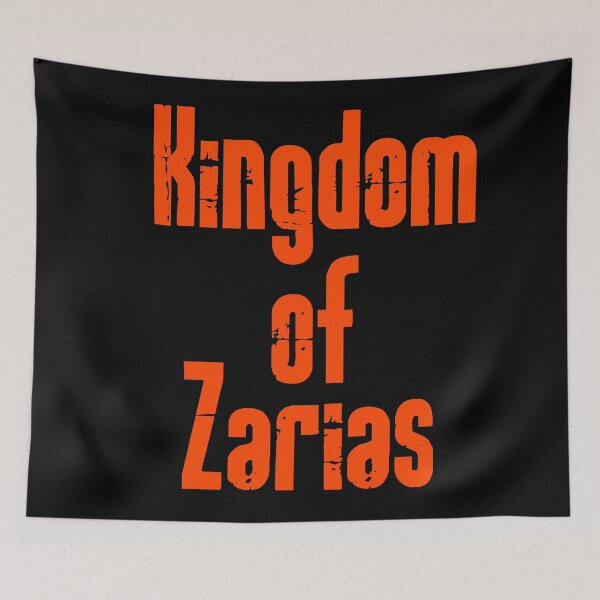 Item preview, Kingdom of Zarias Logo- Orange on Black designed and sold by Greenwood2112.