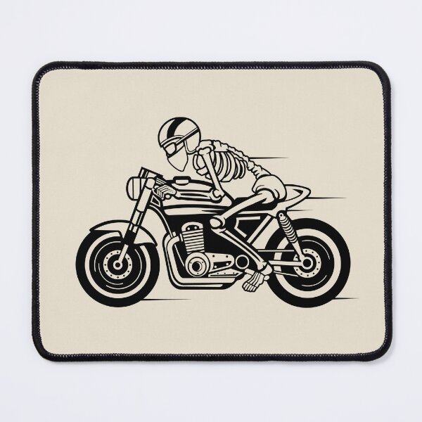 Artikelvorschau, Cafe Racer Motorrad 05_schwarz entworfen und verkauft von RollOn.