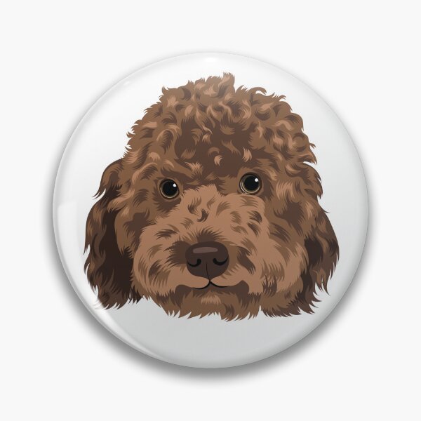 Item preview, Chocolate Labradoodle designed and sold by PutnamRoad.