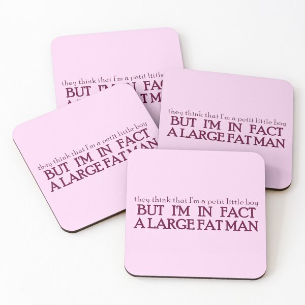 Item preview, I'm in fact a large fat man (text only) designed and sold by Suchnothing.