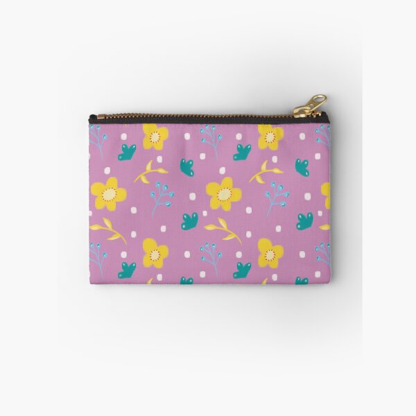Item preview, Spring Longing Collection - Flowers and Puffs Pink Pattern designed and sold by Missing In Art.