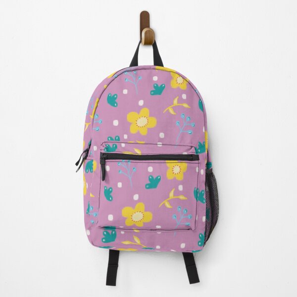 Item preview, Spring Longing Collection - Flowers and Puffs Pink Pattern designed and sold by Missing In Art.