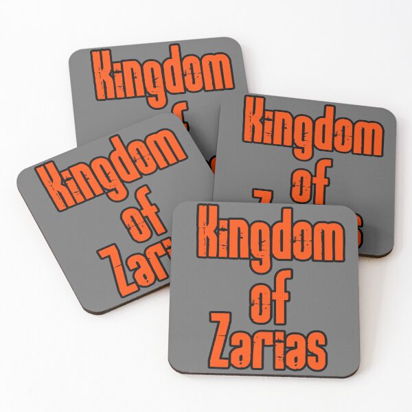 Item preview, Kingdom of Zarias Logo- Orange and Black on Gray designed and sold by Greenwood2112.