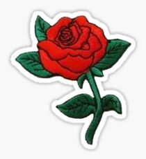 Patch Stickers Redbubble - rose patch roblox