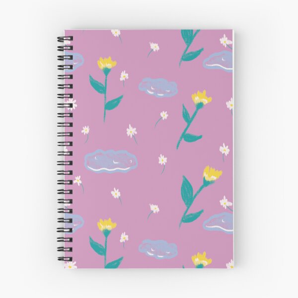 Item preview, Spring Longing Collection - Flowers and Puddles Pink Pattern designed and sold by Missing In Art.