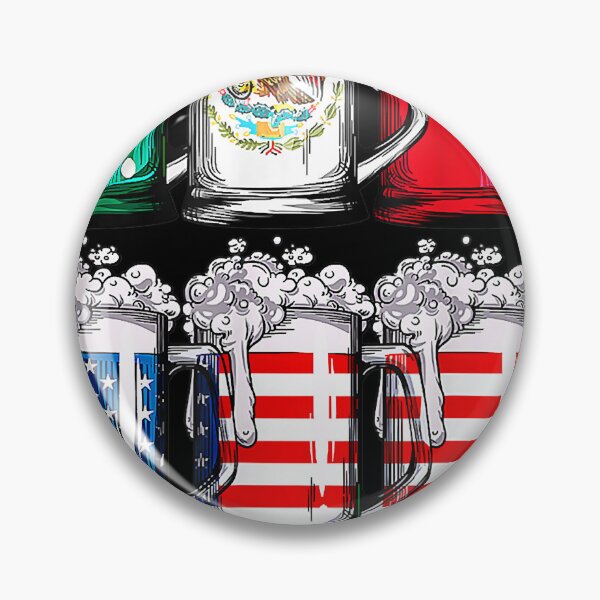Item preview, Beer Mexican American Flag Cinco De Mayo Men Drinking Mug designed and sold by SethFrancis37.