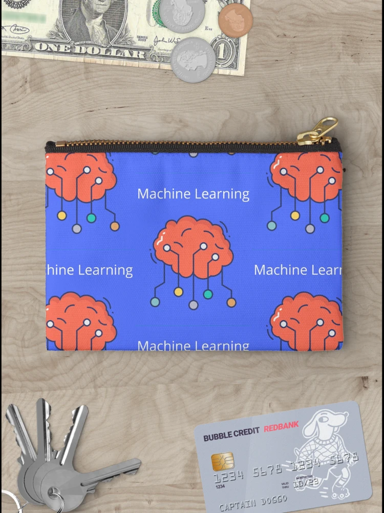 Thumbnail 3 of 4, Zipper Pouch, Machine Learning designed and sold by UpcomingTech.