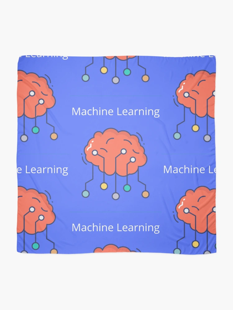 Thumbnail 2 of 3, Scarf, Machine Learning designed and sold by UpcomingTech.