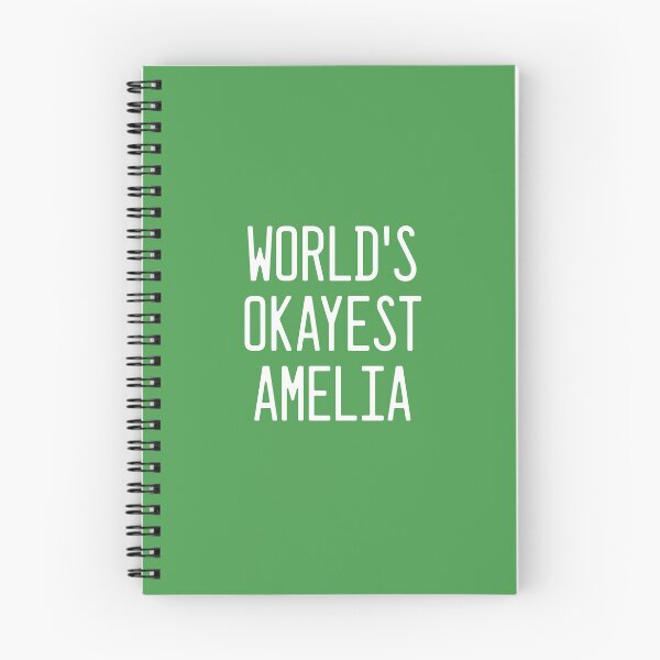 Item preview, World's Okayest Amelia designed and sold by TimespunThreads.