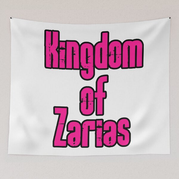 Item preview, Kingdom of Zarias Logo- Pink and Black on White designed and sold by Greenwood2112.