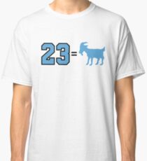 23 = Goat - Jordan, Greatest of All Time Classic T-Shirt