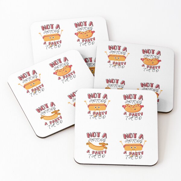 Item preview, Not a Hotdog But A Party Taco Sticker Pack designed and sold by XanaduHills.