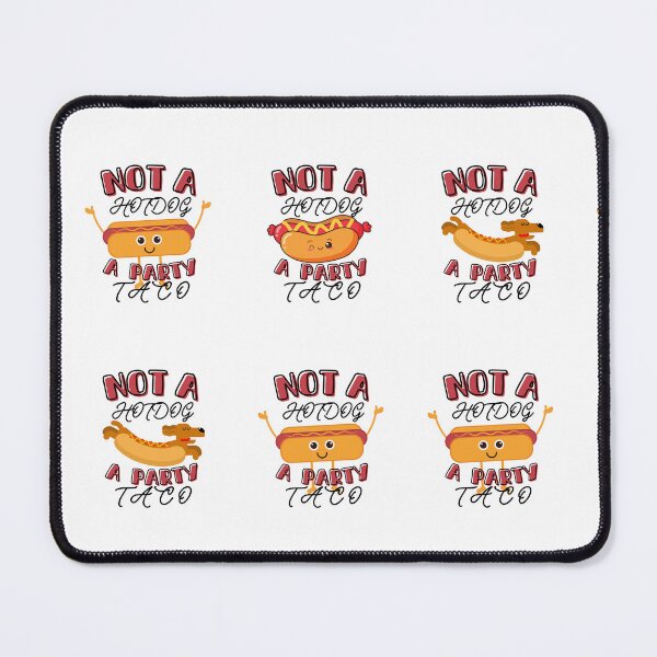 Item preview, Not a Hotdog But A Party Taco Sticker Pack designed and sold by XanaduHills.