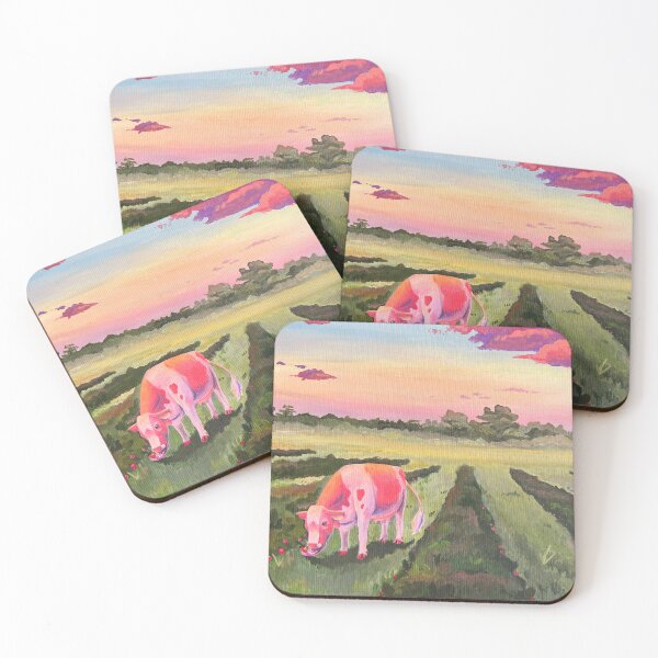 Item preview, Strawberry Cow Forever designed and sold by Kimberly Holbrook Arts.