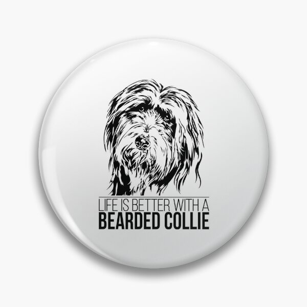 Item preview, Bearded Collie life is better Dog Saying Dog designed and sold by dogarts.